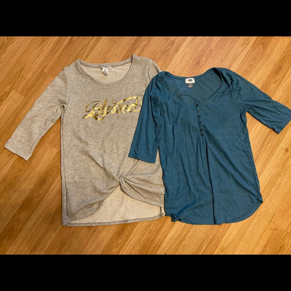 Half sleeve tops